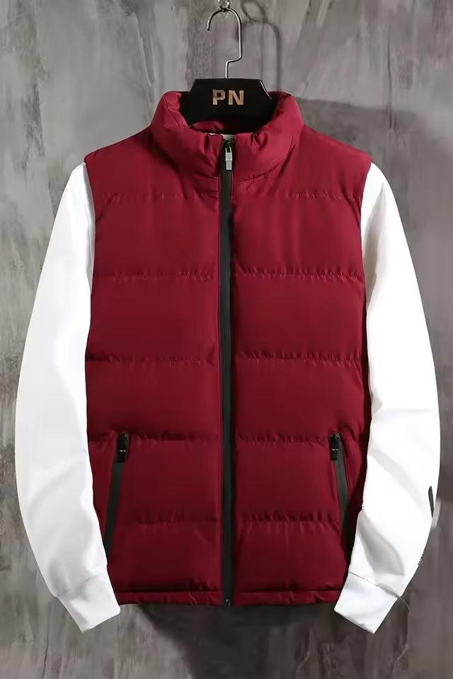 Street-Wave Nordisk Flair Men's Quilted Vest Wind Resistant