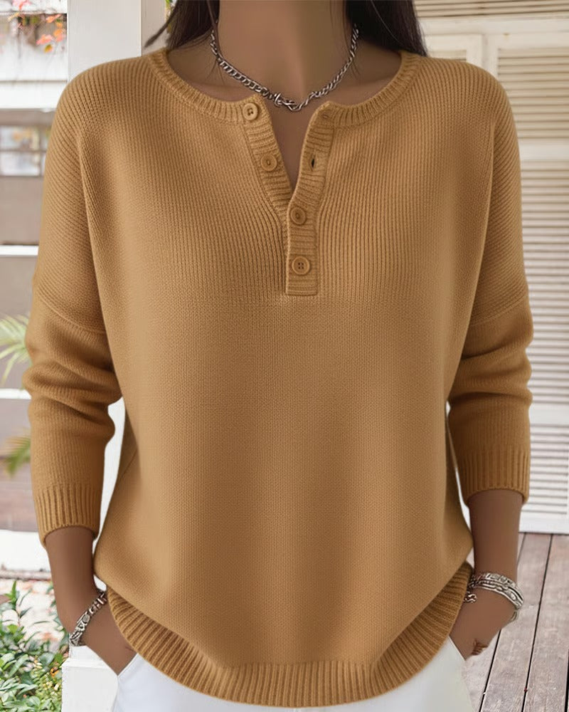 Street-Wave Women Knit Cardigan With Button Front Long Sleeves Soft Cozy Knitwear For Everyday Chic