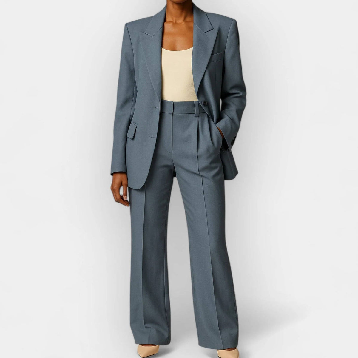 Ladies 2 Piece Pant Suits