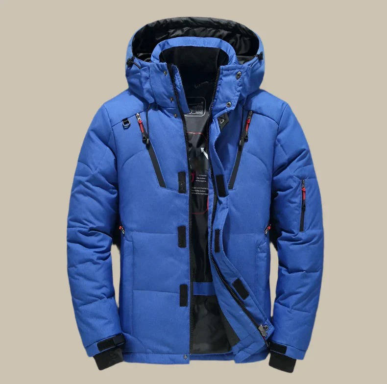 Street-Wave Insulated Winter Jacket With Hood - Move Freely While Staying Warm On Cold Winter Outings