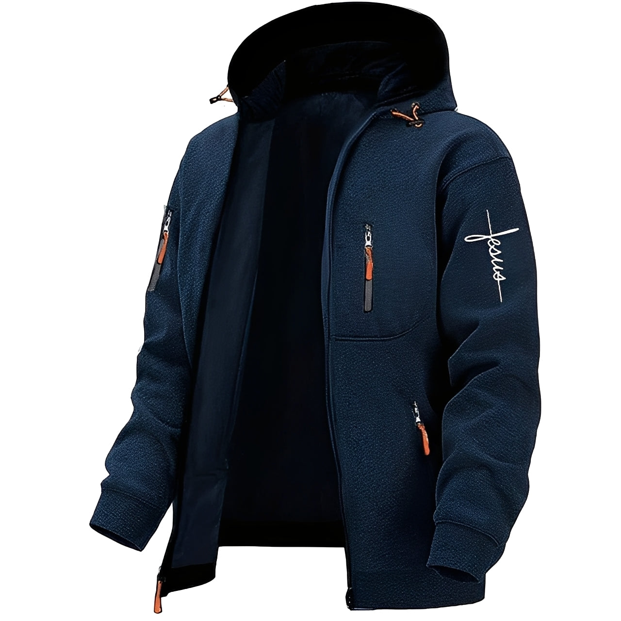 Streetwave Men's Hoodie Jacket Cozy Warmth Soft Breathable Fabric Everyday Comfort