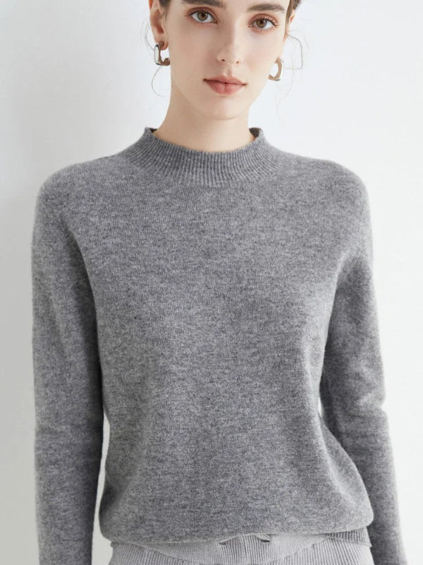 Cozy Womens Wool Blend Pullover Sweater Nordisk Flair