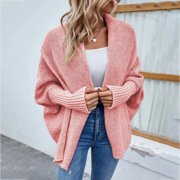 Nordisk-Flair Women Cozy Knit Cardigan Oversized Open Front