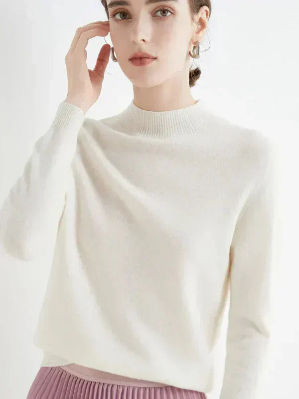 Cozy Womens Wool Blend Pullover Sweater Nordisk Flair
