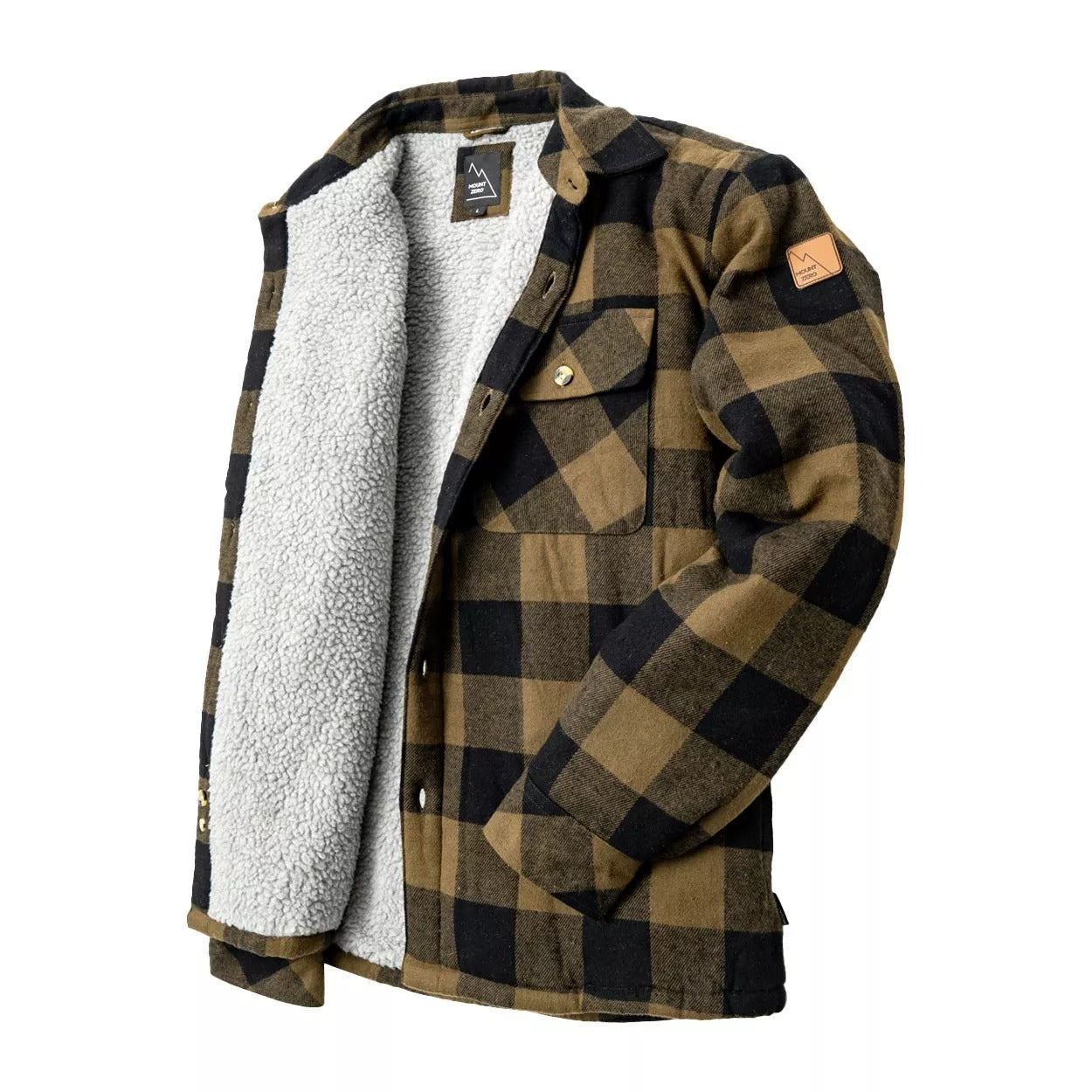 Streetwave Classic Plaid Transition Jacket For Men With Cozy Fleece Lining And Timeless Style