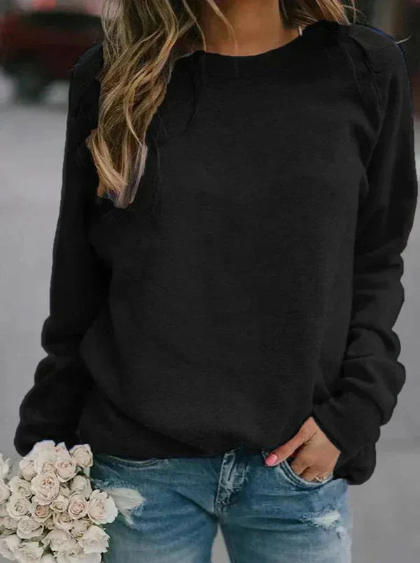 StreetWave Women's Pullover Sweater Cozy Soft Knit Relaxed Fit