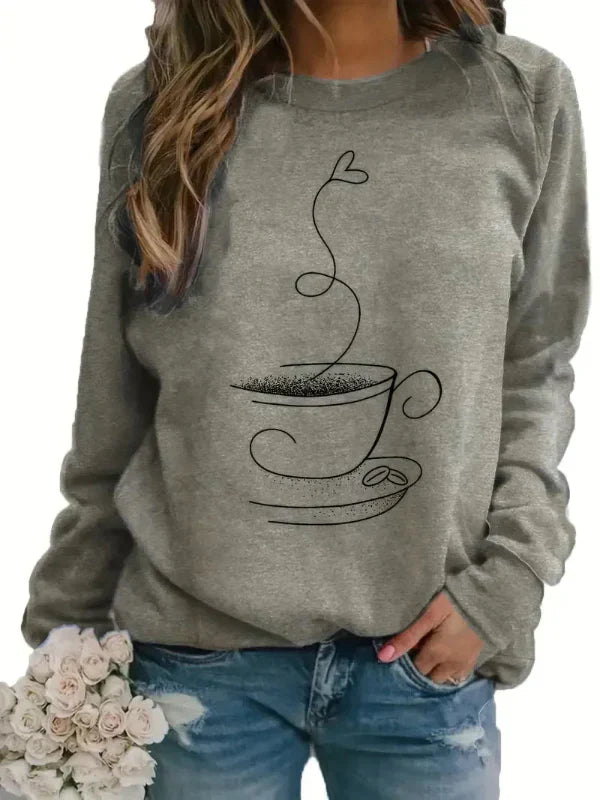 Nordisk Flair Womens Sweatshirt Cotton Blend Relaxed Fit