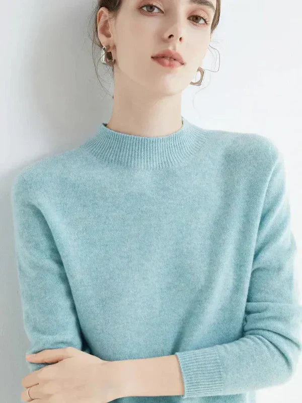 Cozy Womens Wool Blend Pullover Sweater Nordisk Flair