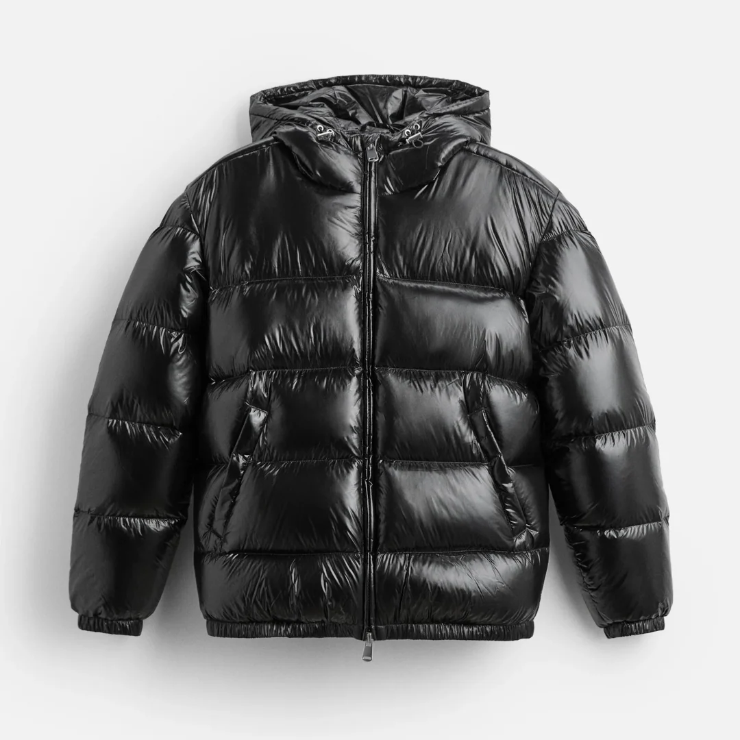 Street-Wave Derek Mens Hooded Puffer Jacket Warm Insulated Waterproof