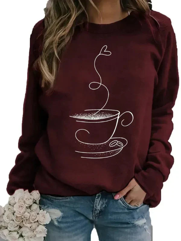 Nordisk Flair Womens Sweatshirt Cotton Blend Relaxed Fit