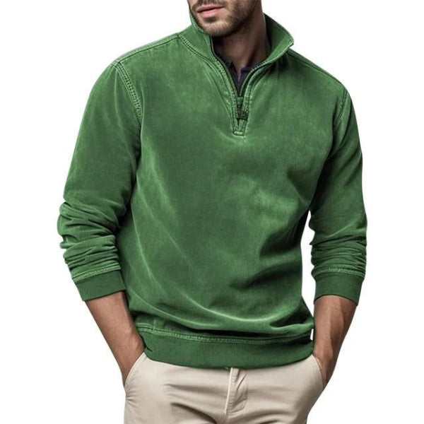 Mens Soft Fleece Pullover Regular Fit By Street-Wave For Men