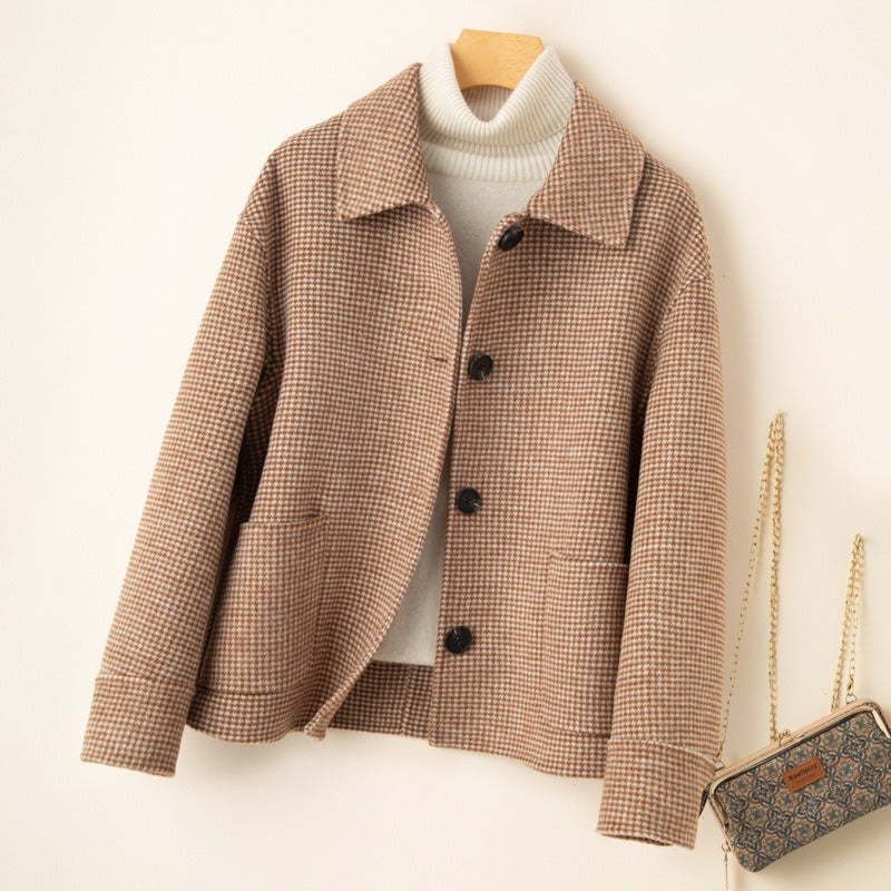 Street Wave Cashmere Jacket Dinorah for Women, Luxurious Featherweight Warmth, Wrinkle Free, Timeless Comfort