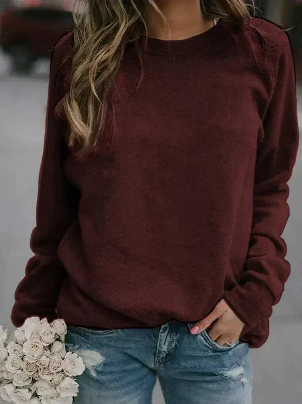 StreetWave Women's Pullover Sweater Cozy Soft Knit Relaxed Fit