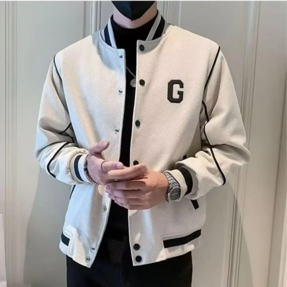 Waylynn Lightweight Motorcycle Varsity Jacket Unisex Casual