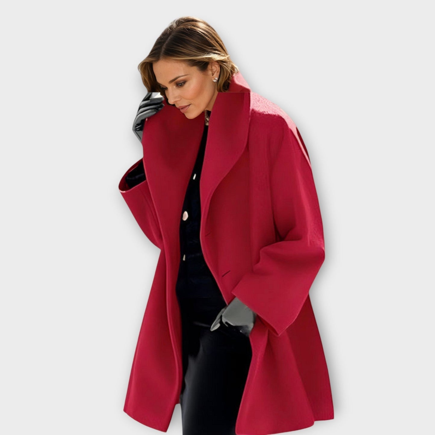 Street-Wave Wool Transitional Coat Jannah Elegant Wool Jacket For Modern Women Everywhere