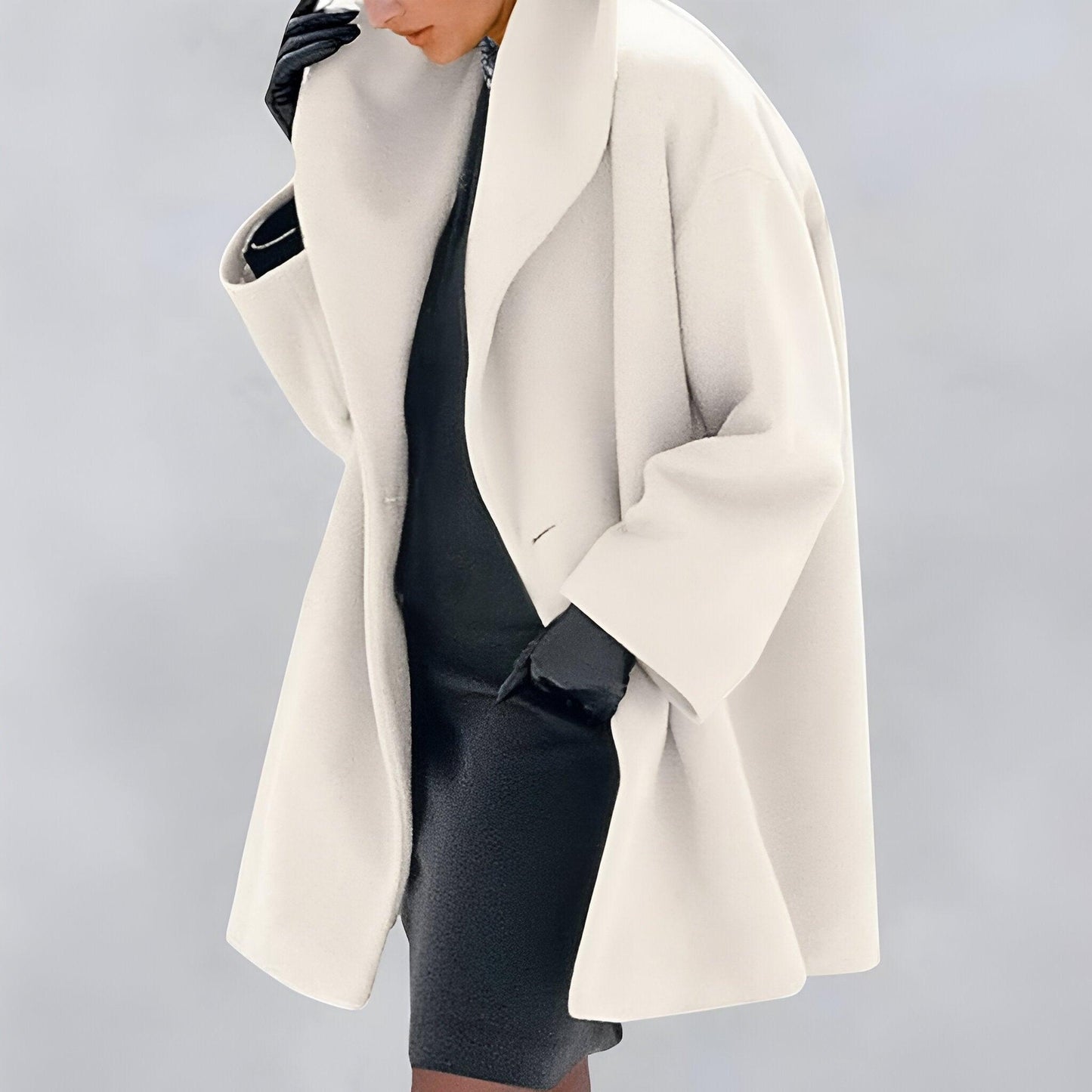 Street-Wave Elegant Wool Coat For Women With Timeless Design And All Day Warmth And Comfort
