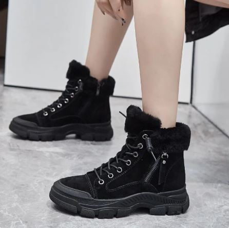 Street Wave Insulated Winter Fleece Snow Boots For Cold Weather Explorers With Thick Plush Lining And Warmth