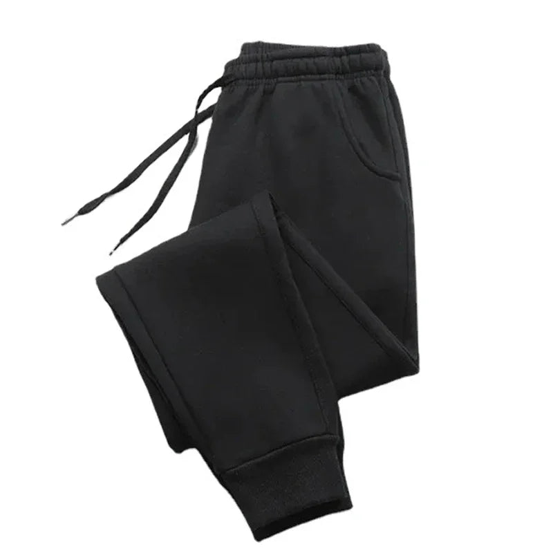 Joshua By Street-Wave Men's Casual Fleece Sweatpants For Autumn Winter Cozy Moisture Wicking Lounge And Gym Wear