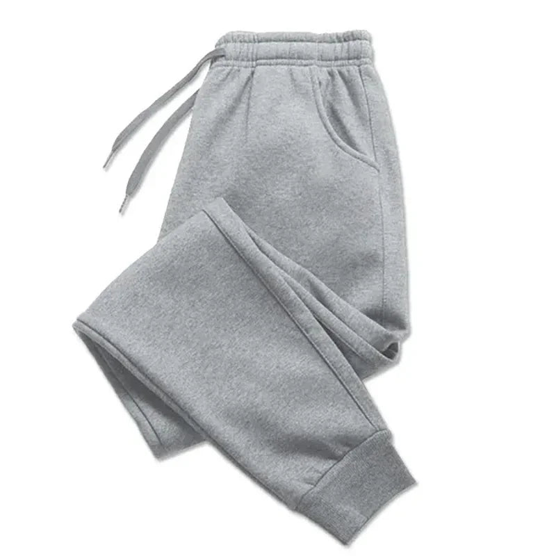 Joshua By Street-Wave Men's Casual Fleece Sweatpants For Autumn Winter Cozy Moisture Wicking Lounge And Gym Wear