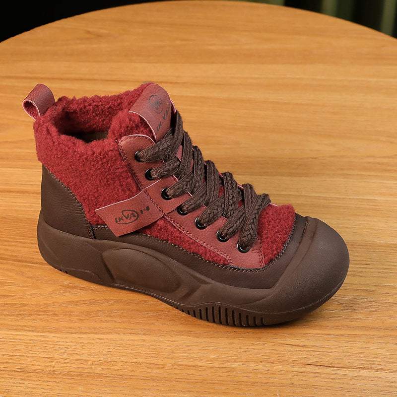 Street-Wave Winter Boots For Men And Women Warm Cozy Comfort Durable All Day Outdoor Footwear