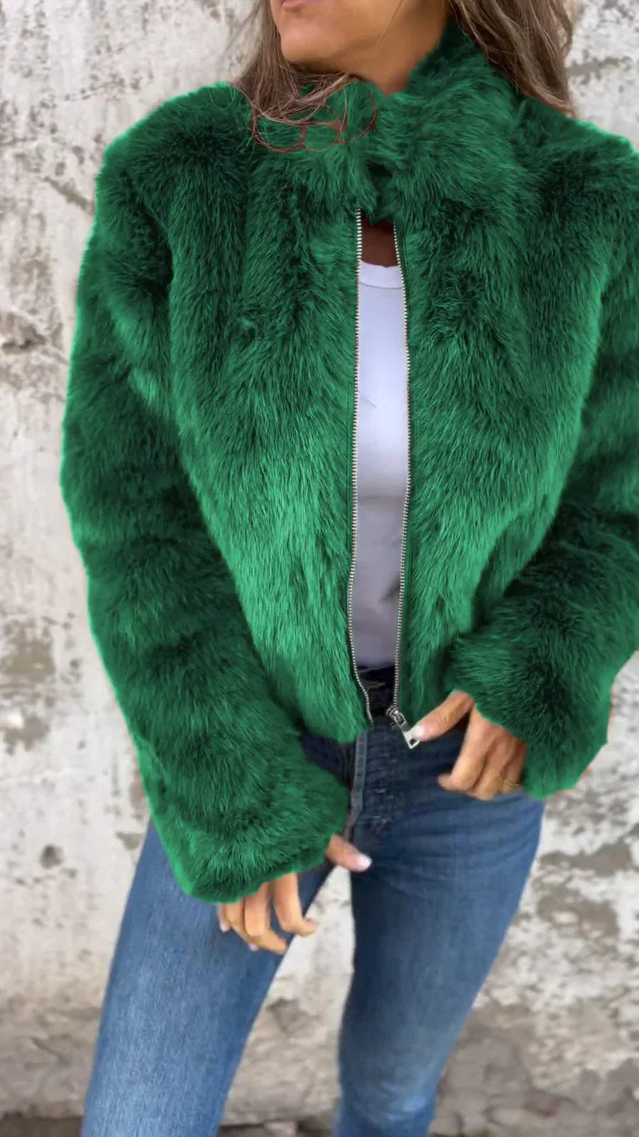 Street-Wave Luxe Fur Coat Comfort Womens Coat Cozy Warmth For Women Elegant Style Premium Plush Lining
