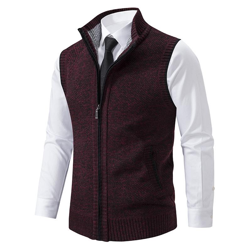 Street Wave Timeless Fleece Vest For Men Warm Layering Essential For Everyday Outfit Urban Style