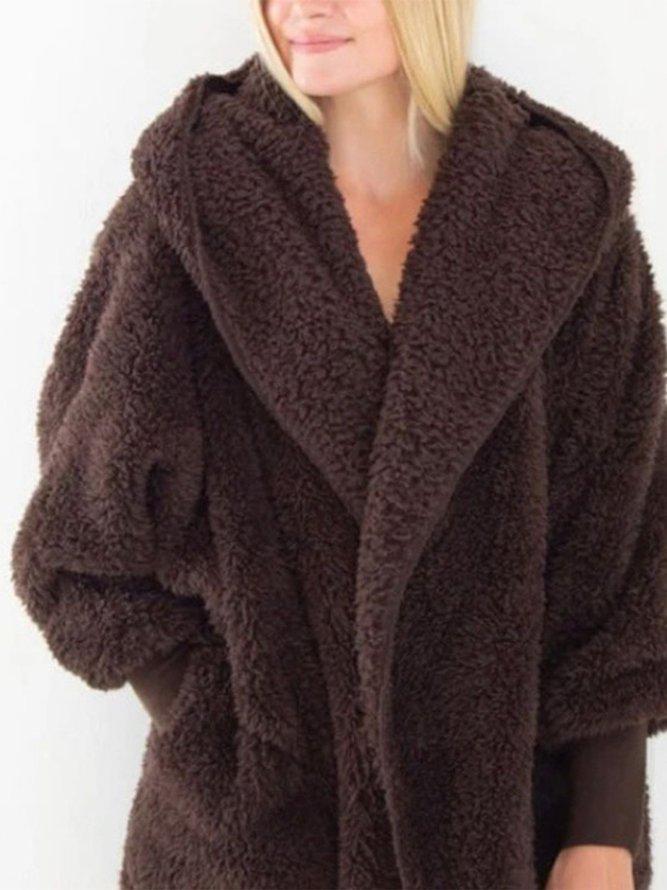 Teddy Coat For Women Street Wave Ultra Soft Sherpa Coat Warmth And Cozy Comfort Everyday