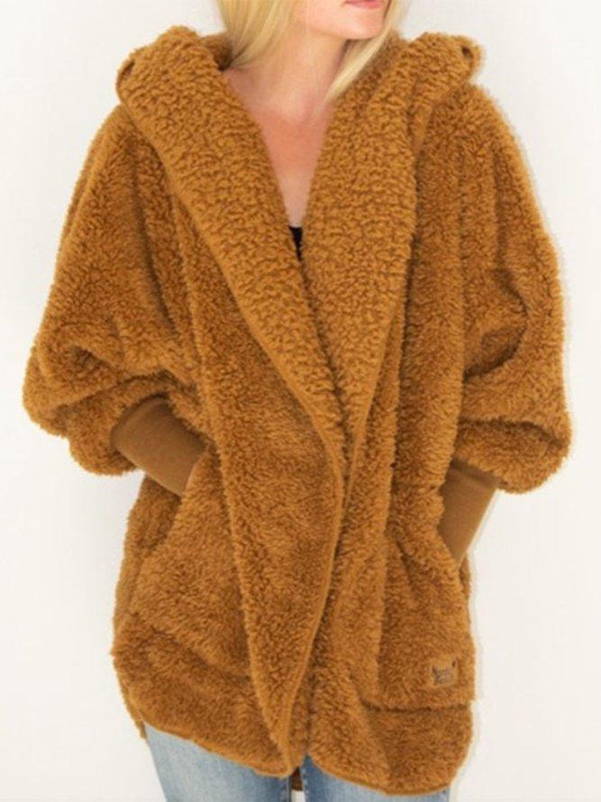 Teddy Coat For Women Street Wave Ultra Soft Sherpa Coat Warmth And Cozy Comfort Everyday