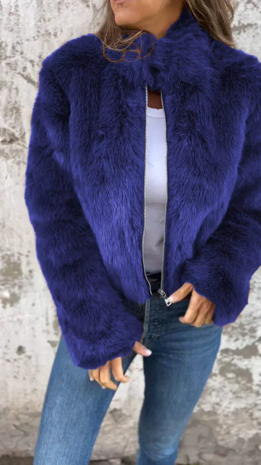Street-Wave Luxe Fur Coat Comfort Womens Coat Cozy Warmth For Women Elegant Style Premium Plush Lining