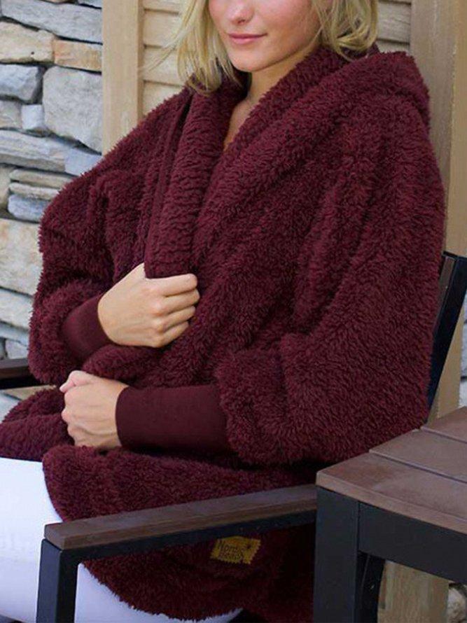 Teddy Coat For Women Street Wave Ultra Soft Sherpa Coat Warmth And Cozy Comfort Everyday