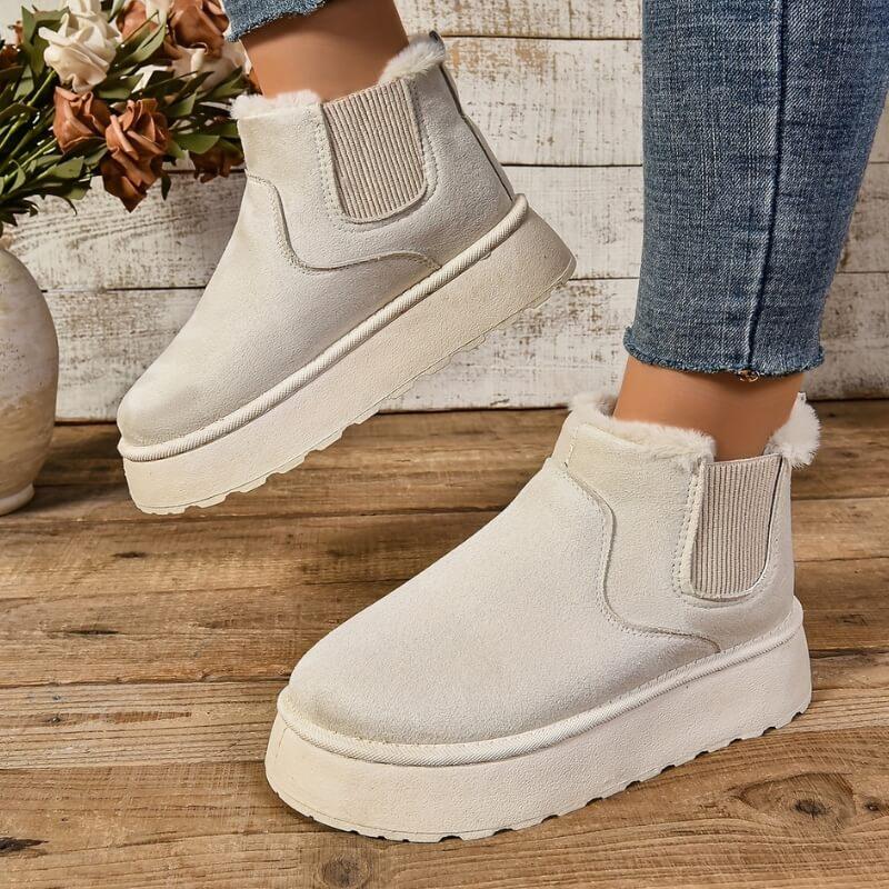 Women's Warm Winter Boots with Insulated Lining and Durable Sole