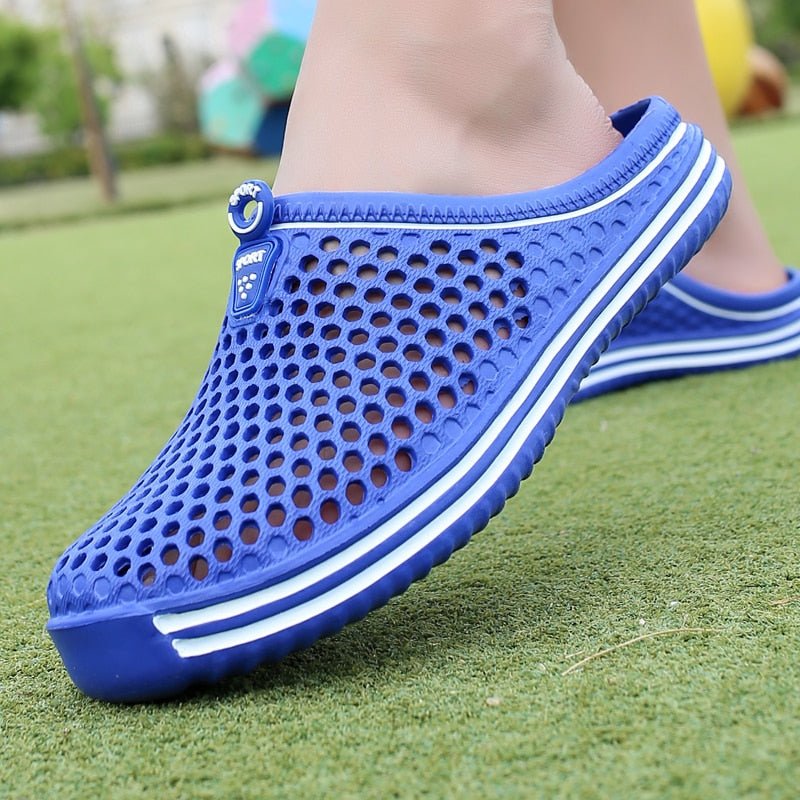 Street-Wave Unisex Indoor Slippers Breathable Mesh Comfort For Home And Everyday Use