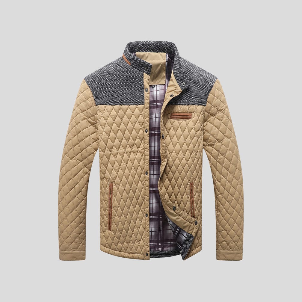 Street Wave Charter Jacket Waterproof Quilted For Outdoor Explorers Rugged Comfort
