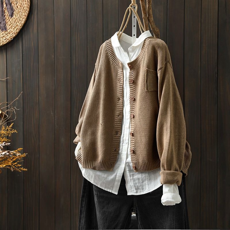 Street Wave Fiona Women's Winter Button Up Knit Cardigan For Cozy Warmth