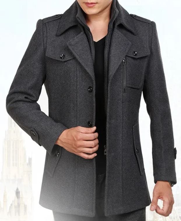 Street Wave Winter Coat for Women Effortless Style and Warmth, Premium Wool Blend Outerwear