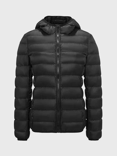 Street-Wave Women Puffer Jacket With Hood Ultra Warm Insulation For Winter Comfort