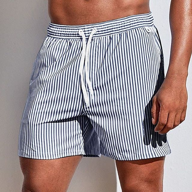 Street-Wave Nordisk Flair Men's Quick Dry Swim Shorts Elastic Waist Mid Thigh
