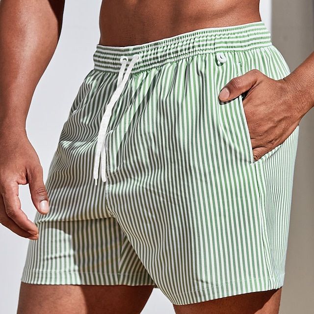 Street-Wave Nordisk Flair Men's Quick Dry Swim Shorts Elastic Waist Mid Thigh