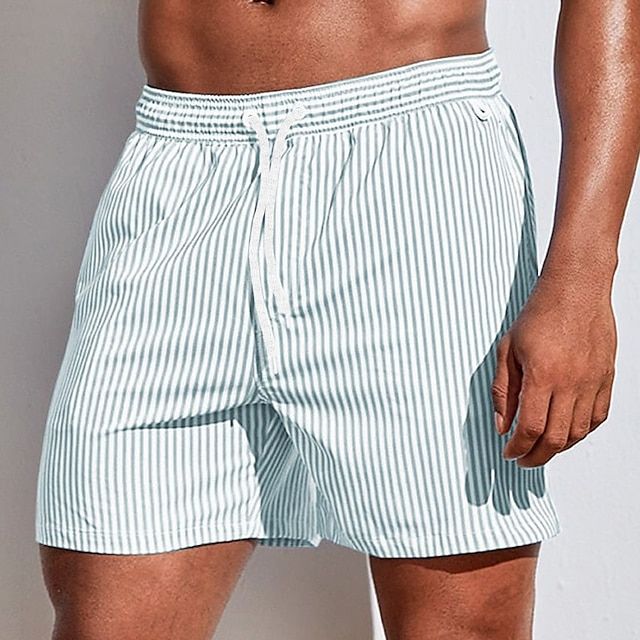 Street-Wave Nordisk Flair Men's Quick Dry Swim Shorts Elastic Waist Mid Thigh
