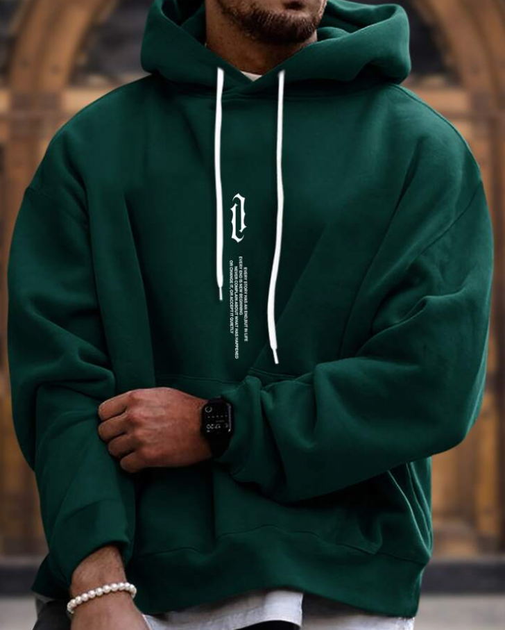 Classic Hoodie Ismael By Street-wave Unisex Premium Warmth And Windproof Hood For Everyday Streetwear