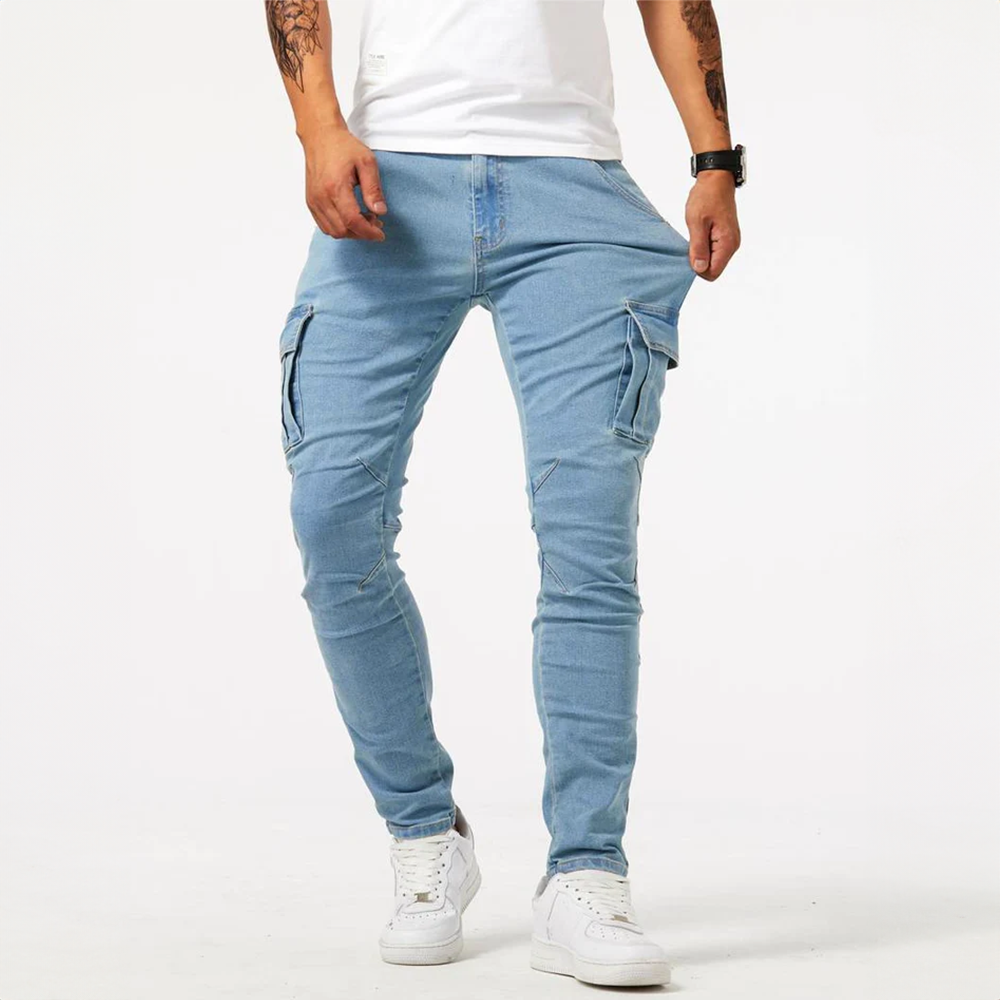 Street-Wave Mens Cargo Pants Norwin Classic Comfort Fit