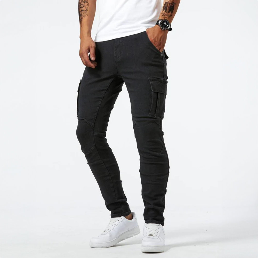 Street-Wave Mens Cargo Pants Norwin Classic Comfort Fit