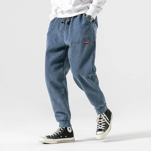 Street-wave Corduroy Summer Pants For Men Breathable Timeless Comfort Versatile Classic Fit
