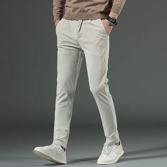 Streetwave Corduroy Pants For Men Timeless Classic Fit All Day Comfort Versatile Style