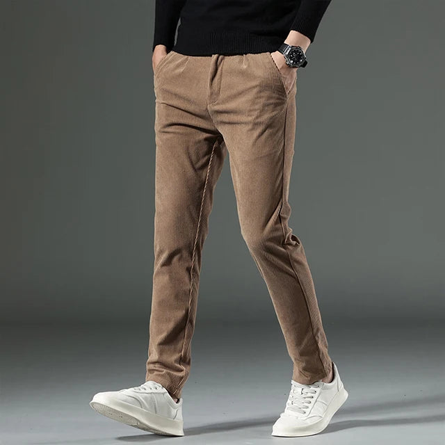 Streetwave Corduroy Pants For Men Timeless Classic Fit All Day Comfort Versatile Style