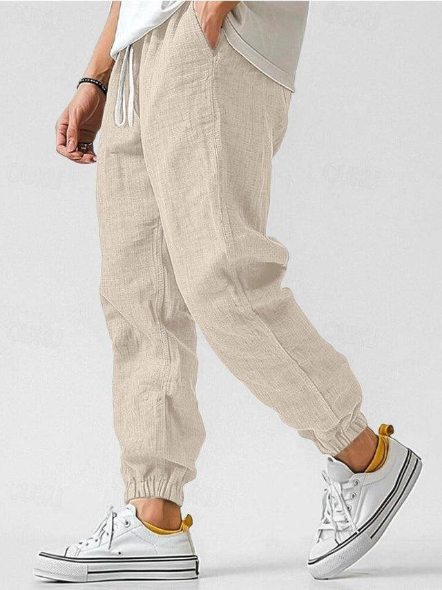 Street-Wave Linen Summer Pants Vinzenz For Style-Conscious Men Breathable Cool Comfort