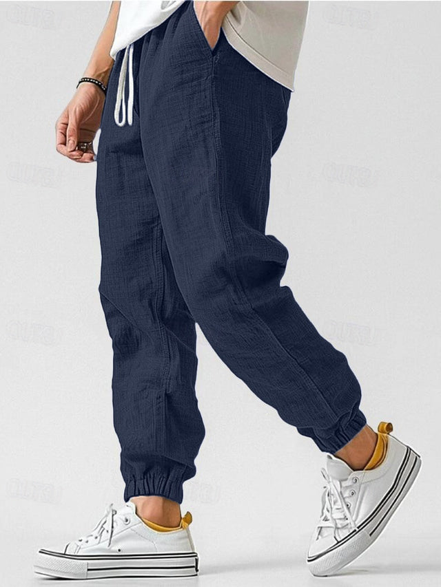 Street-Wave Linen Summer Pants Vinzenz For Style-Conscious Men Breathable Cool Comfort