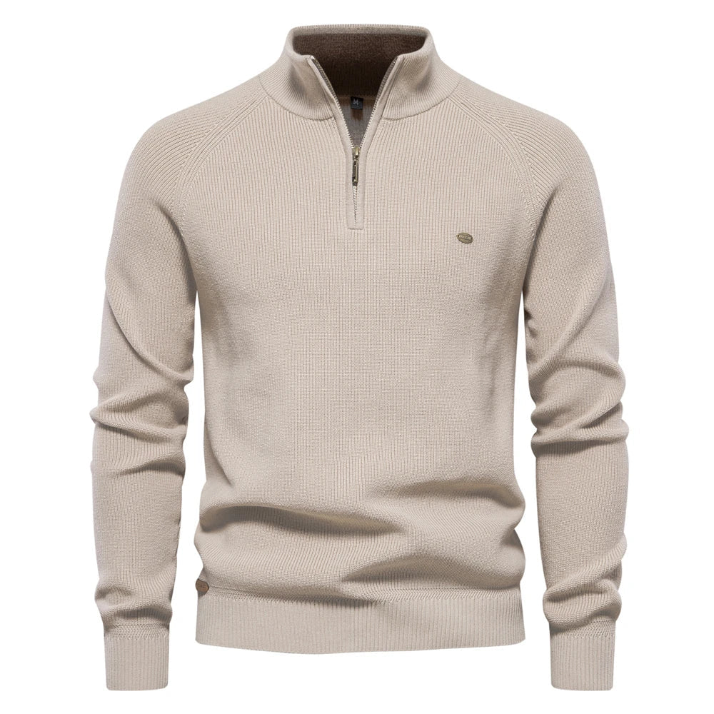 Street-wave Mens Winter Knit Sweater For Classic Warmth And Cozy All Day Comfort