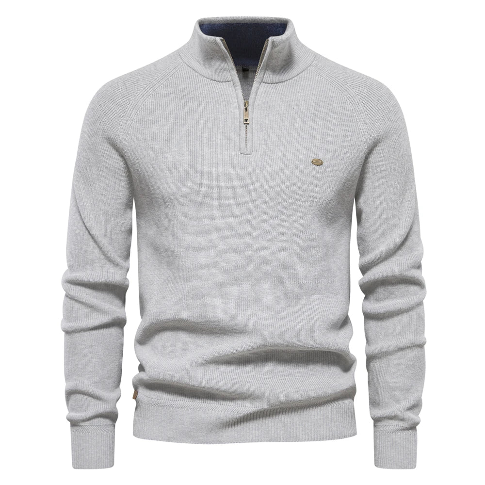 Street-wave Mens Winter Knit Sweater For Classic Warmth And Cozy All Day Comfort