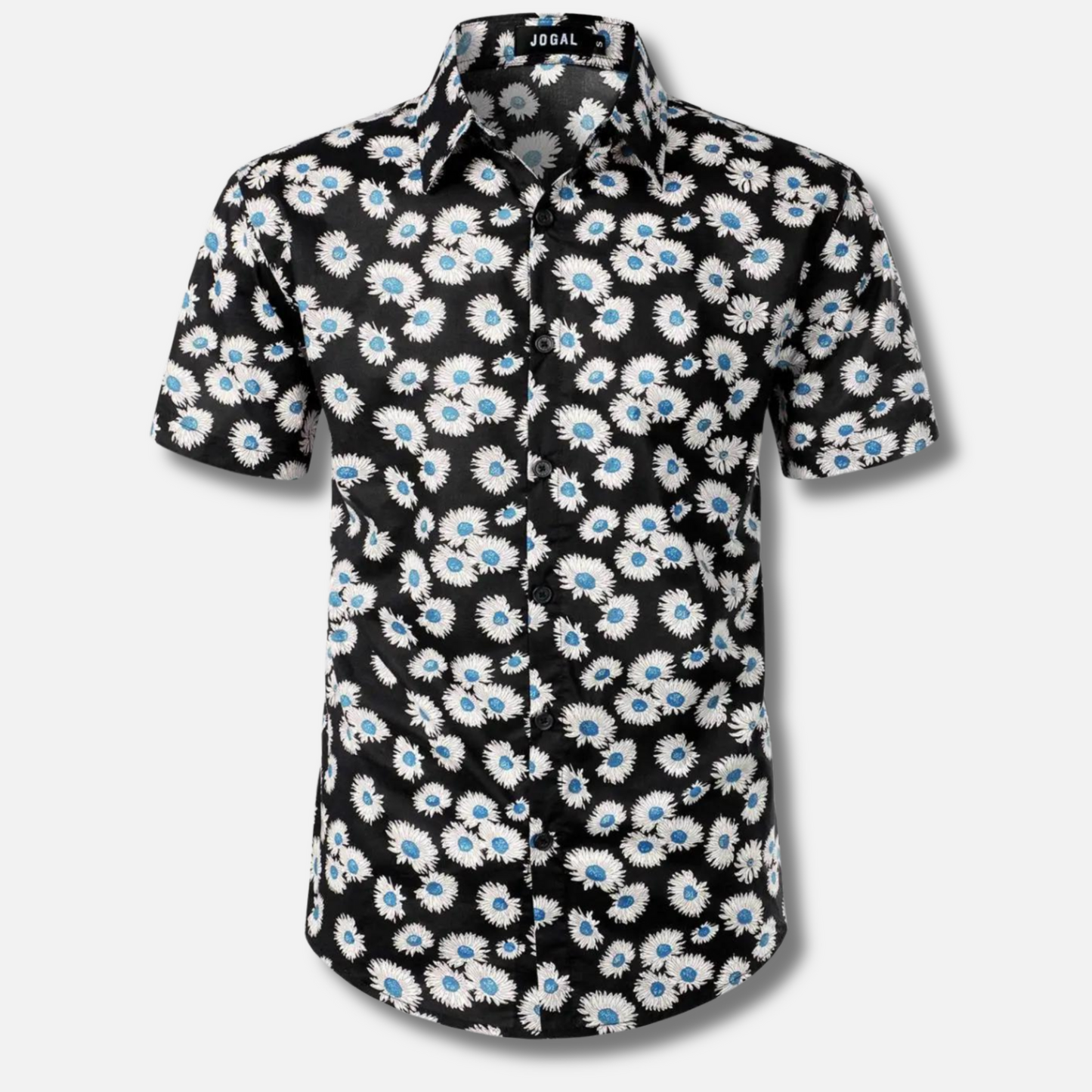 Hawaiian Shirt For Men Breathable Tropical Print Island Vibe Street Wave Vacation Wear
